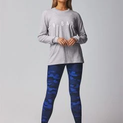 Running Bare Hollywood 90's Tee I Silver Marle