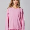 Tops Running Bare Laid Back Crew Sweat - Lip Gloss (Adult)