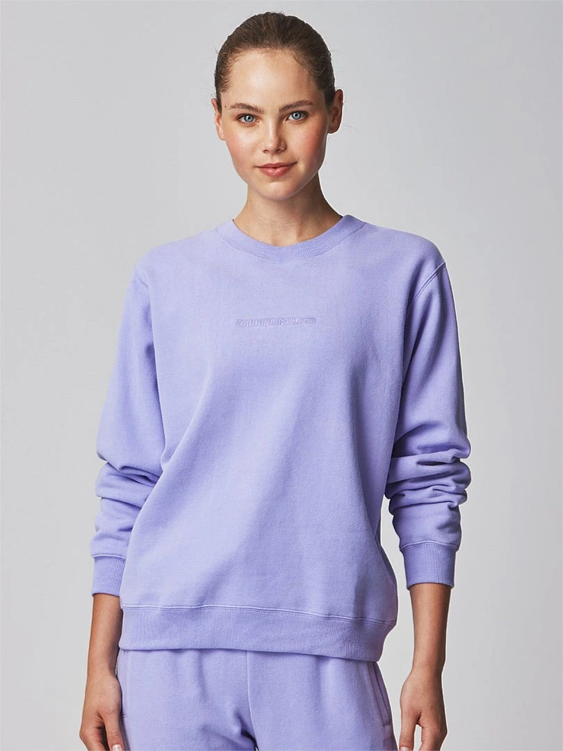 Tops Running Bare Legacy Crew Sweat - Sweet Pea (Adult)