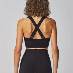 Dancewear Running Bare Move Sports Bra I Black