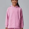 Running Bare Hair Toss Hoodie - Lip Gloss (Girls)