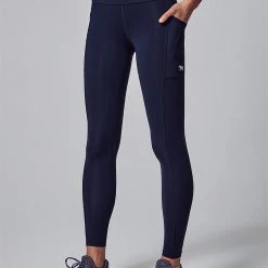 Running Bare Power Moves Ab-Waist Tight | Crew Bottoms