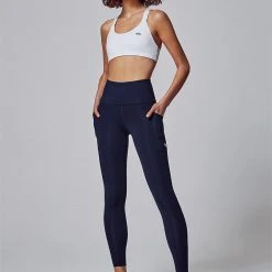 Running Bare Power Moves Ab-Waist Tight | Crew Bottoms