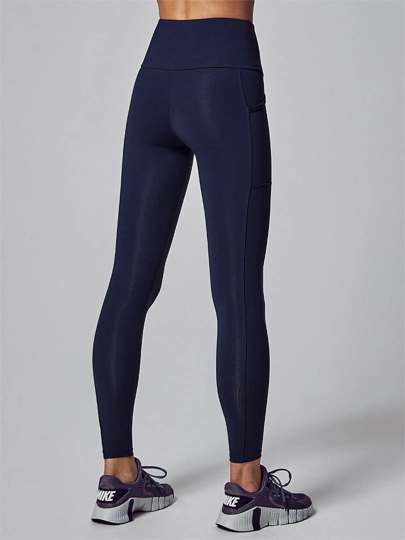 Running Bare Power Moves Ab-Waist Tight | Crew Bottoms
