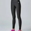 Running Bare Werk It! Ab-Waist Tight 28" - Black