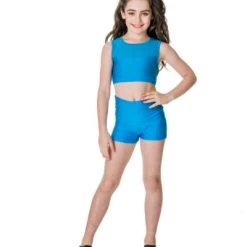 Studio 7 Mesh Crop Top | Adult Dancewear