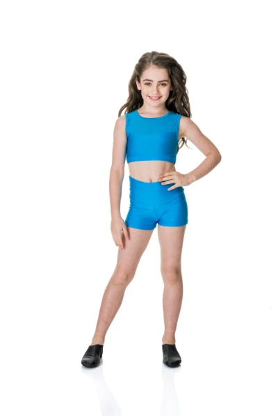 Studio 7 Mesh Crop Top | Adult Dancewear