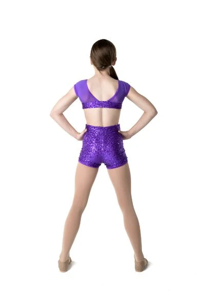 Studio 7 Sequin Biketard | Child Dancewear