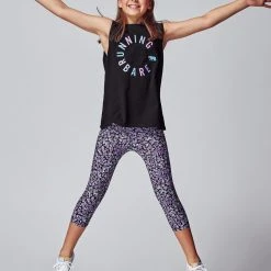 Running Bare Girl Easy Rider Tank (Child) Dance Active