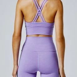 Tops Running Bare Lotus Sports Bra - Aster (Adult)