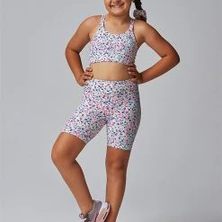 Running Bare Bare Fit Bike Tights | Girl Dancewear