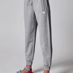 Running Bare Legacy Sweat Pants - Silver Marle (Adult)