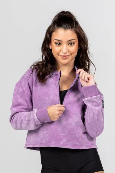 Dance Active Sylvia P Afterglo Half Zip Sweat