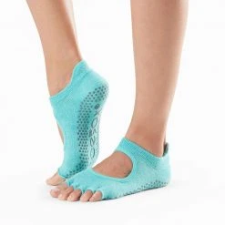 Dance Socks Toesox - Half Toe Bellarina Socks (Aqua)