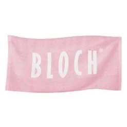 Accessories Bloch Logo Towel With Zip Pouch - French Rose $29.95