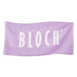 Bloch Logo Towel With Zip Pouch - Lavender $29.95