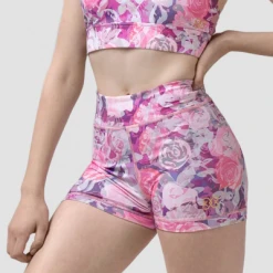 Dancewear Uactiv Rosette Shorts - Pink Roses