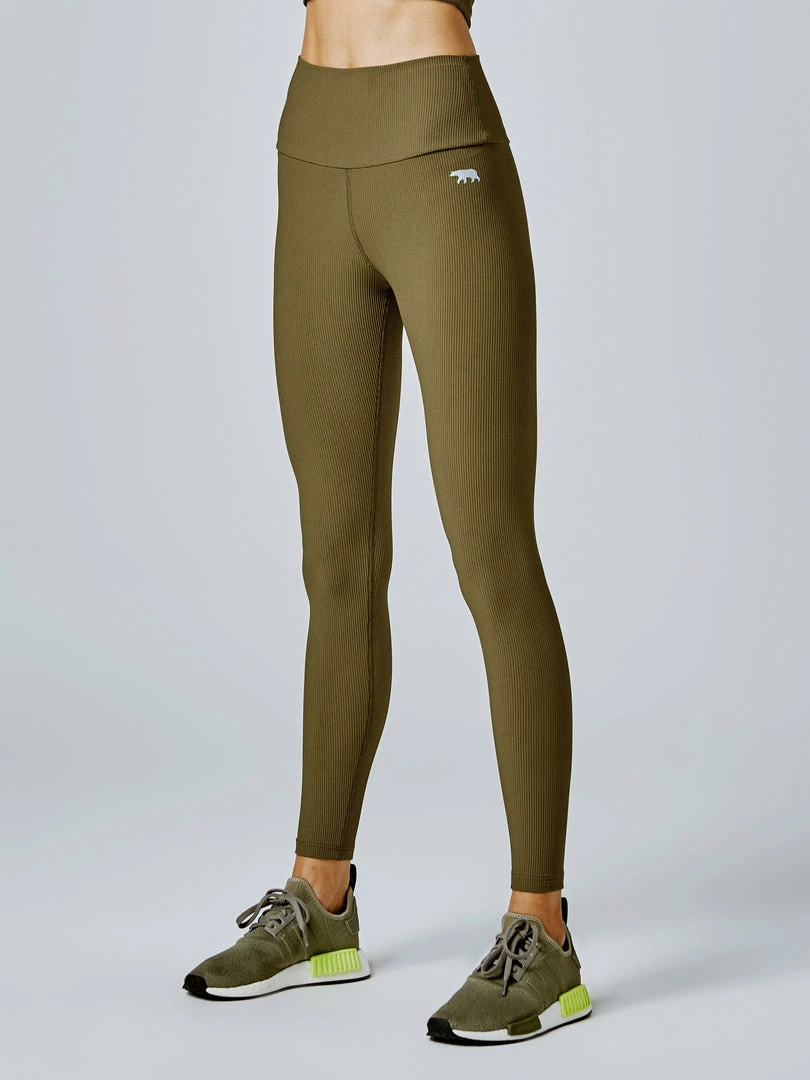 Running Bare Werk It! Ab-Waist Tight 28" - Camping