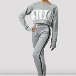 Bloch SALE | Logo Track Pant | Grey | $30