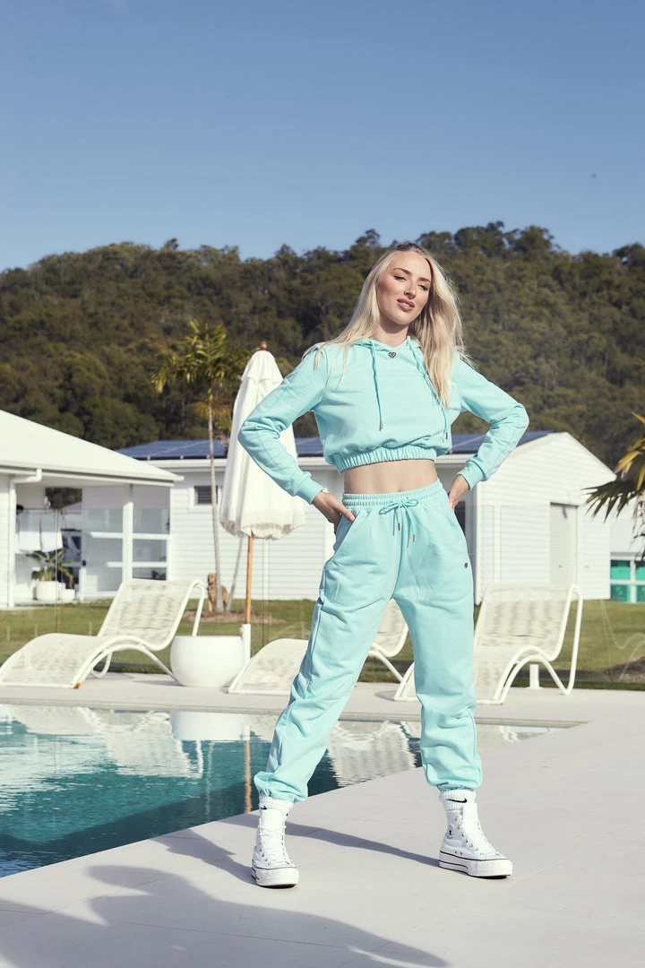 Dance Active Claudia Dean Trackpants - Baby Blue