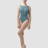 Uactiv Tamara Leotard - Green Jasper Dancewear