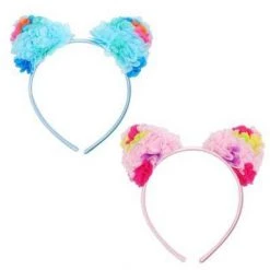 Accessories Pink Poppy Floral Blossom Ear Headband