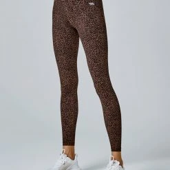 Running Bare Fight Club Ab-Waist Leggings - Winnie