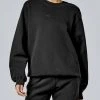 Running Bare Legacy Crew Sweat - Black