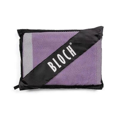 Bloch Logo Towel With Zip Pouch - Lavender $29.95
