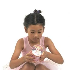 Pink Poppy Little Ballet Dancer Musical Snow Globe