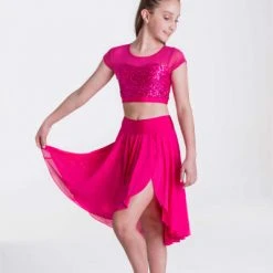 Studio 7 Attitude Sequin Crop Top