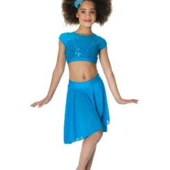 Studio 7 Attitude Sequin Crop Top