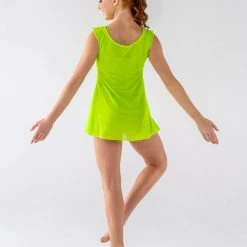 Dresses - Costume Base Studio 7 Mesh Slip Dress | Neon Green
