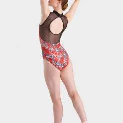 Uactiv Emily Leotard - Red Floral