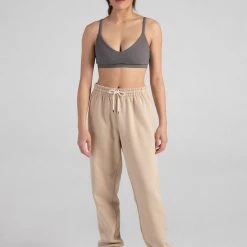 Bloch SALE | Off-Duty Terry Trackpant | Oat $50.00