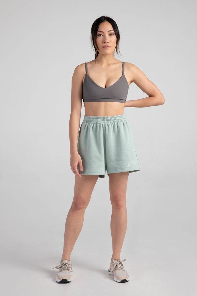 Dance Active Bloch SALE | Off-Duty Terry Short | Sage $35.00
