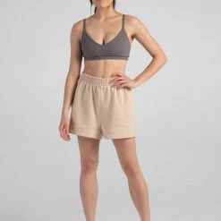 Dance Active Bloch SALE | Off-Duty Terry Short | Oat $35.00