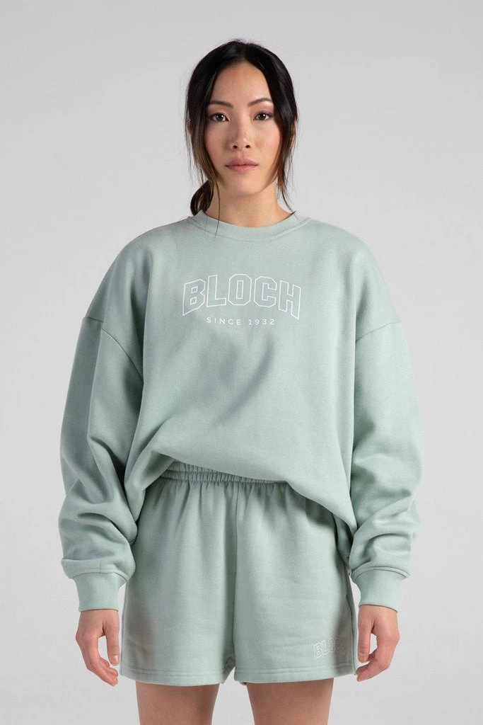 Dance Active Bloch SALE | Off-Duty Terry Short | Sage $35.00