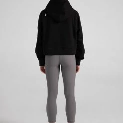Bloch SALE | Off-Duty Terry Crop Hoodie | Black $50.00