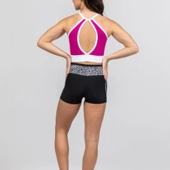 Sylvia P Asher Cropped Singlet | Dragon Fruit