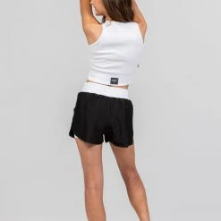 Sylvia P Staple Cropped Rib Singlet Dancewear