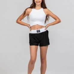 Sylvia P Staple Cropped Rib Singlet Dancewear