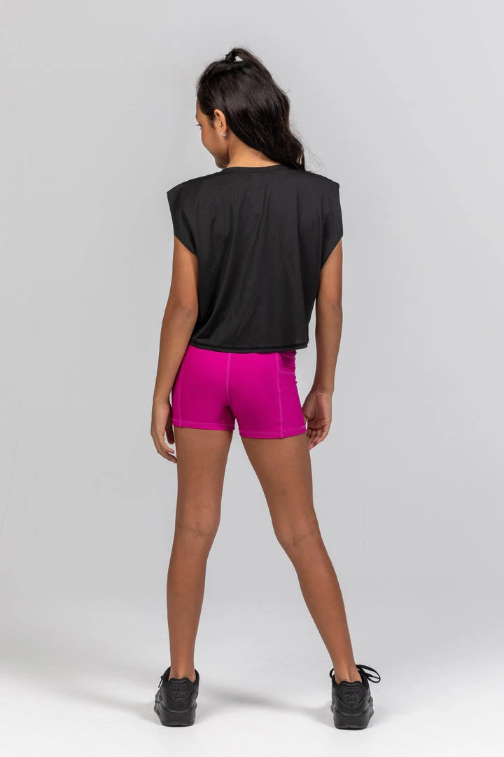 Sylvia P The Daily Singlet | Black Dancewear