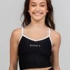 Dancewear Sylvia P The Original Cropped Singlet | Black