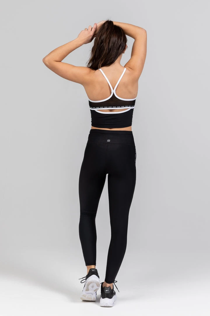Dancewear Sylvia P The Original Cropped Singlet | Black