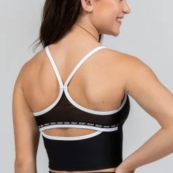 Dancewear Sylvia P The Original Cropped Singlet | Black