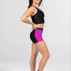 Sylvia P Iconic Long-Line Crop Top Dance Active