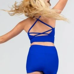 Dance Active Sylvia P Royal Hi-Waisted Short