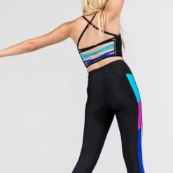 Sylvia P Synchronised Full Length Tight Dance Active