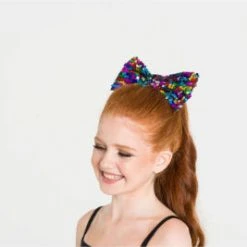 Studio 7 Headpieces Sequin Hair Bow